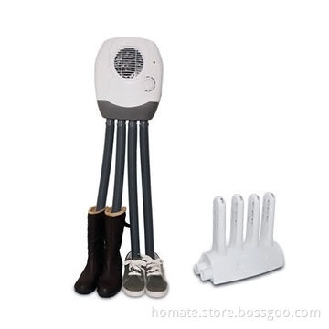 Boots Dryer with 4 Hoses and Glove Bracket, Blows Out Warm Air